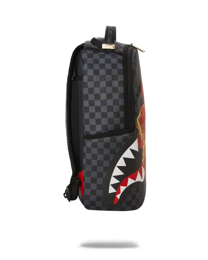 SPRAYGROUND Backpacks CHASE BANK DIABLO BACK AT IT GREY DLXV 8211 Universal
