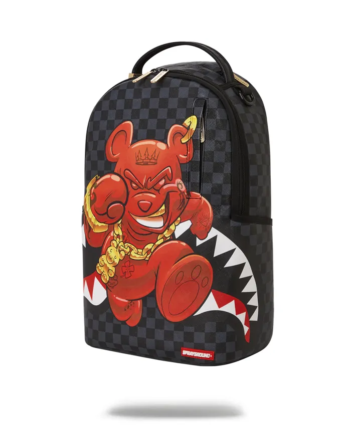 SPRAYGROUND Backpacks CHASE BANK DIABLO BACK AT IT GREY DLXV 8211 Universal