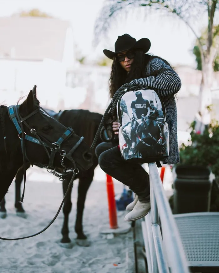 SPRAYGROUND Backpacks COMPTON COWBOYS RIDE ALONE BACKPACK 8211 Universal SPRAYGROUND Backpacks COMPTON COWBOYS RIDE ALONE BACKPACK 8211 Universal