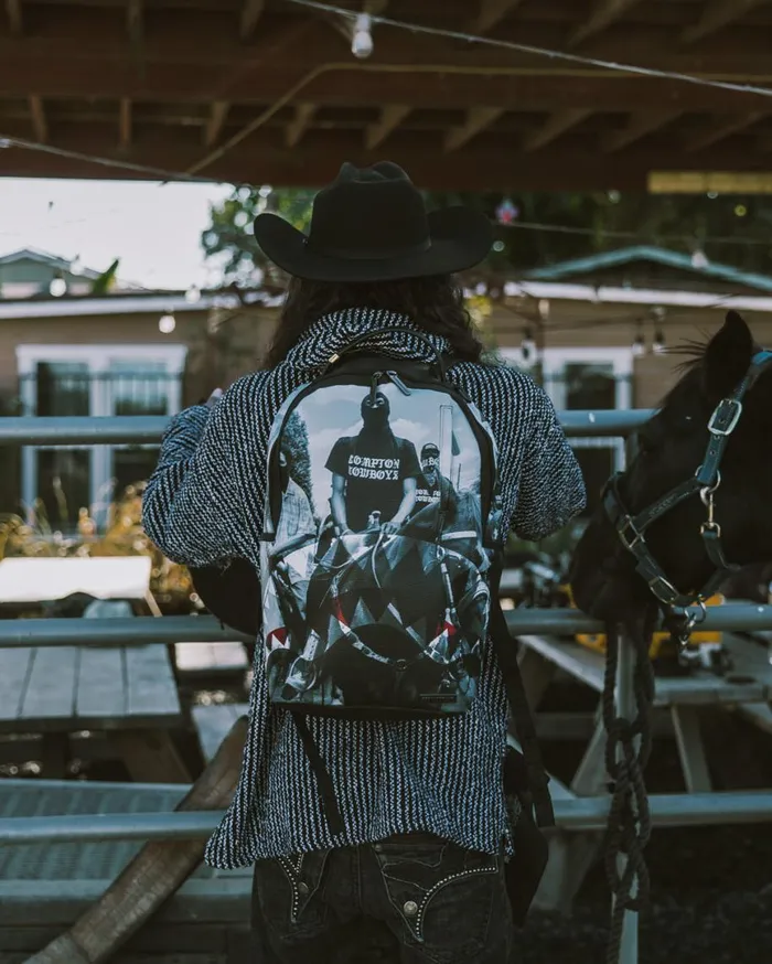 SPRAYGROUND Backpacks COMPTON COWBOYS RIDE ALONE BACKPACK 8211 Universal SPRAYGROUND Backpacks COMPTON COWBOYS RIDE ALONE BACKPACK 8211 Universal
