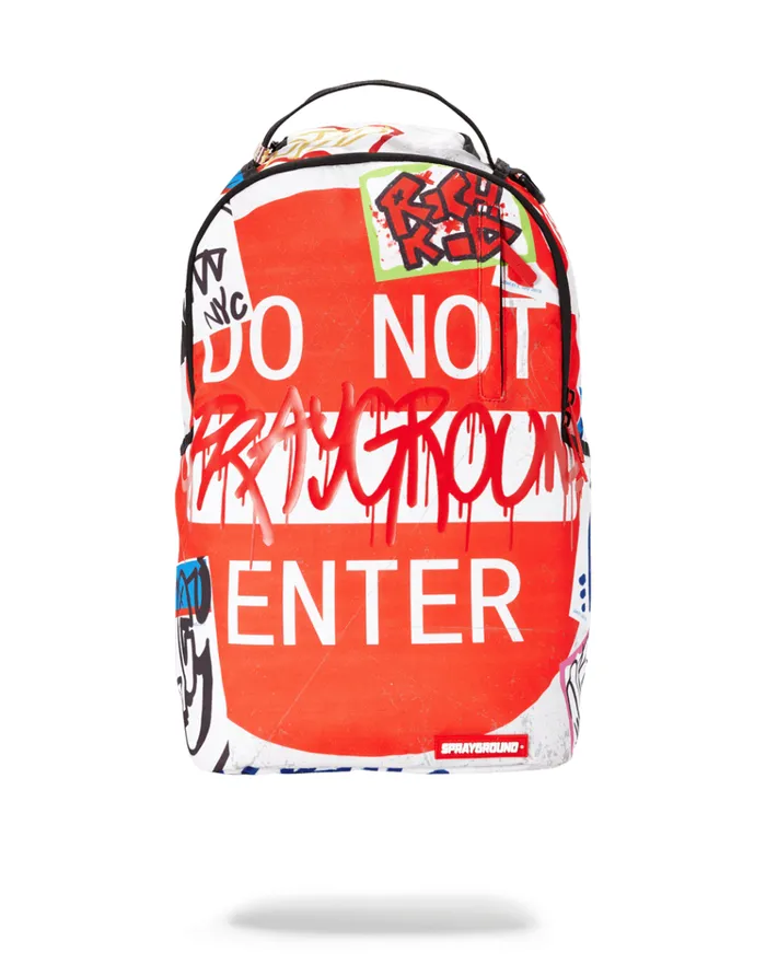 SPRAYGROUND Backpacks DO NOT ENTER 8211 Universal