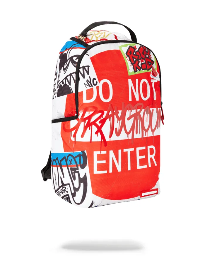 SPRAYGROUND Backpacks DO NOT ENTER 8211 Universal SPRAYGROUND Backpacks DO NOT ENTER 8211 Universal
