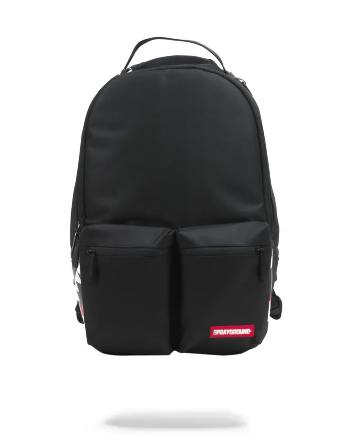 SPRAYGROUND Backpacks DOUBLE CARGO SIDE SHARK BLACK 8211 Universal