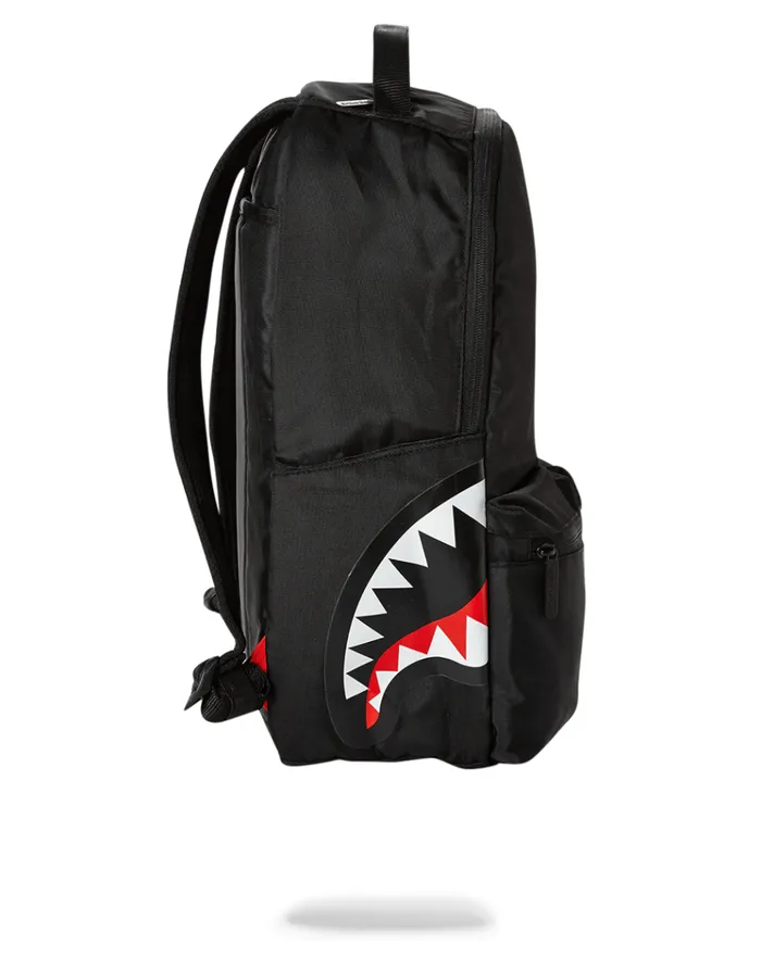 SPRAYGROUND Backpacks DOUBLE CARGO SIDE SHARK BLACK 8211 Universal SPRAYGROUND Backpacks DOUBLE CARGO SIDE SHARK BLACK 8211 Universal