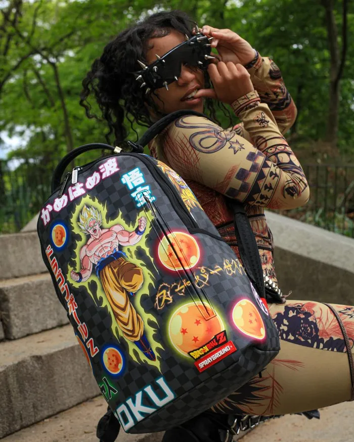 SPRAYGROUND Backpacks DRAGON BALL Z NEON TRIP BACKPACK DLXV 8211 Universal