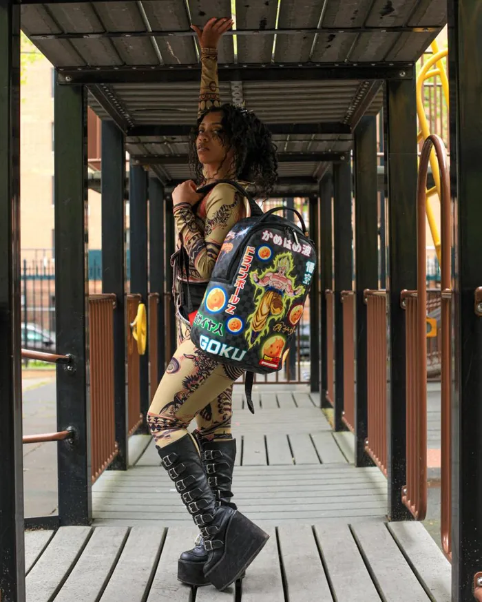 SPRAYGROUND Backpacks DRAGON BALL Z NEON TRIP BACKPACK DLXV 8211 Universal
