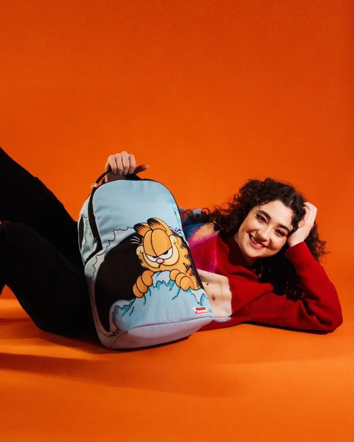 SPRAYGROUND Backpacks GARFIELD BADBOY FOR RIPPING THE SHARKMOUTH DLXSR BACKPACK 8211 Universal