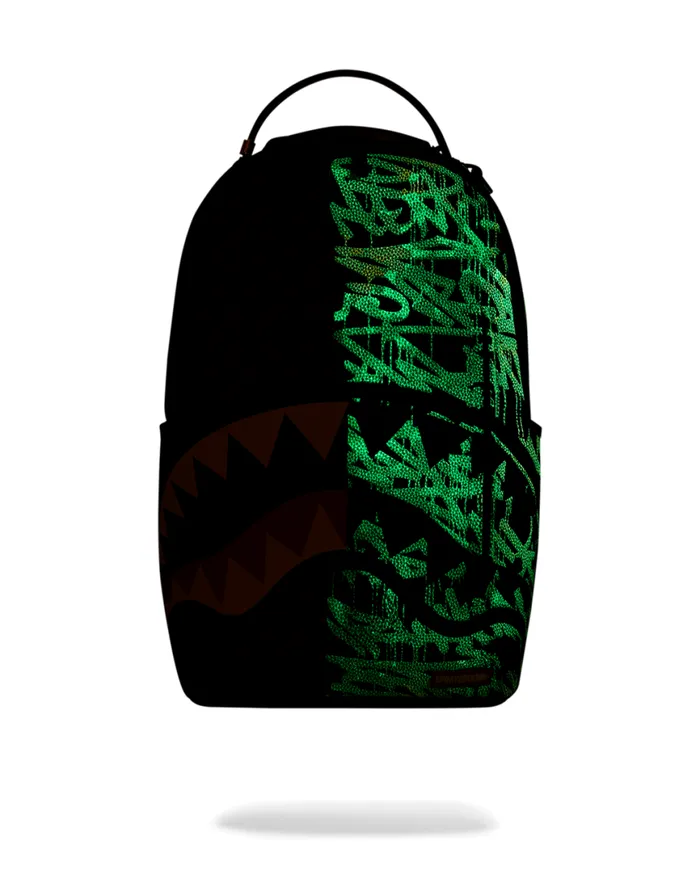 SPRAYGROUND Backpacks GLOW IN THE DARK CITY OF LIGHT BACKPACK 8211 Universal