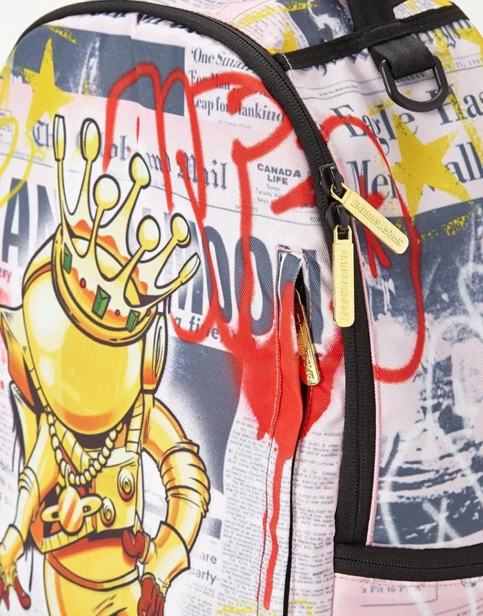 SPRAYGROUND Backpacks GOLD ASTRONAUT 1969 MOON WALK 8211 Universal SPRAYGROUND Backpacks GOLD ASTRONAUT 1969 MOON WALK 8211 Universal