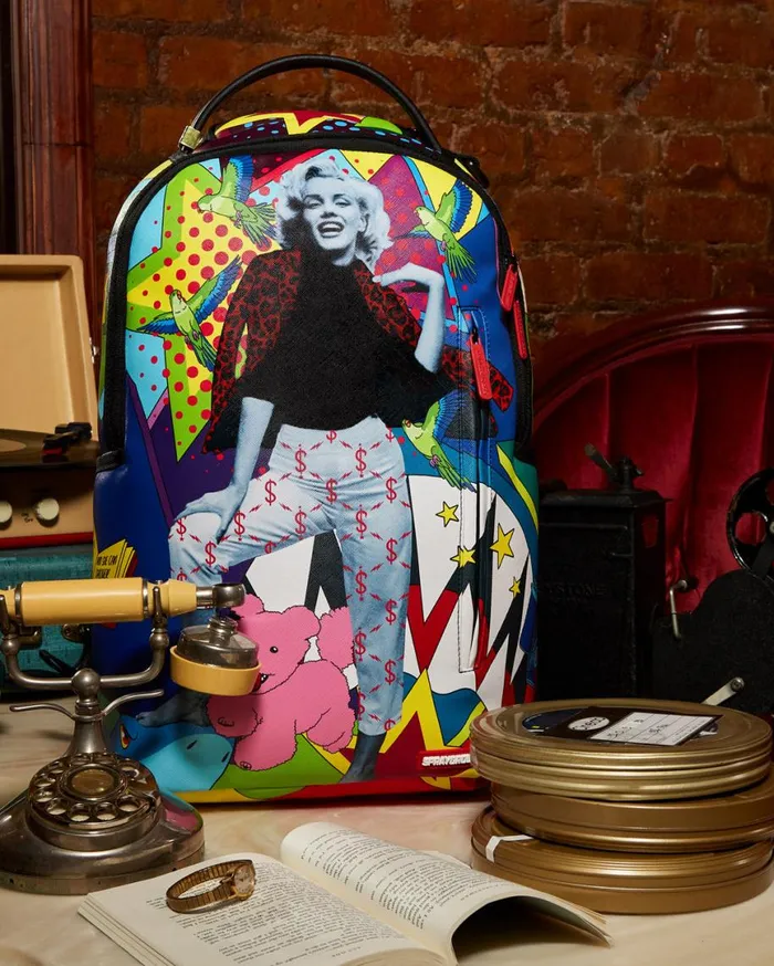 SPRAYGROUND Backpacks MARILYN MONROE POP ART BACKPACK DLXV 8211 Universal SPRAYGROUND Backpacks MARILYN MONROE POP ART BACKPACK DLXV 8211 Universal