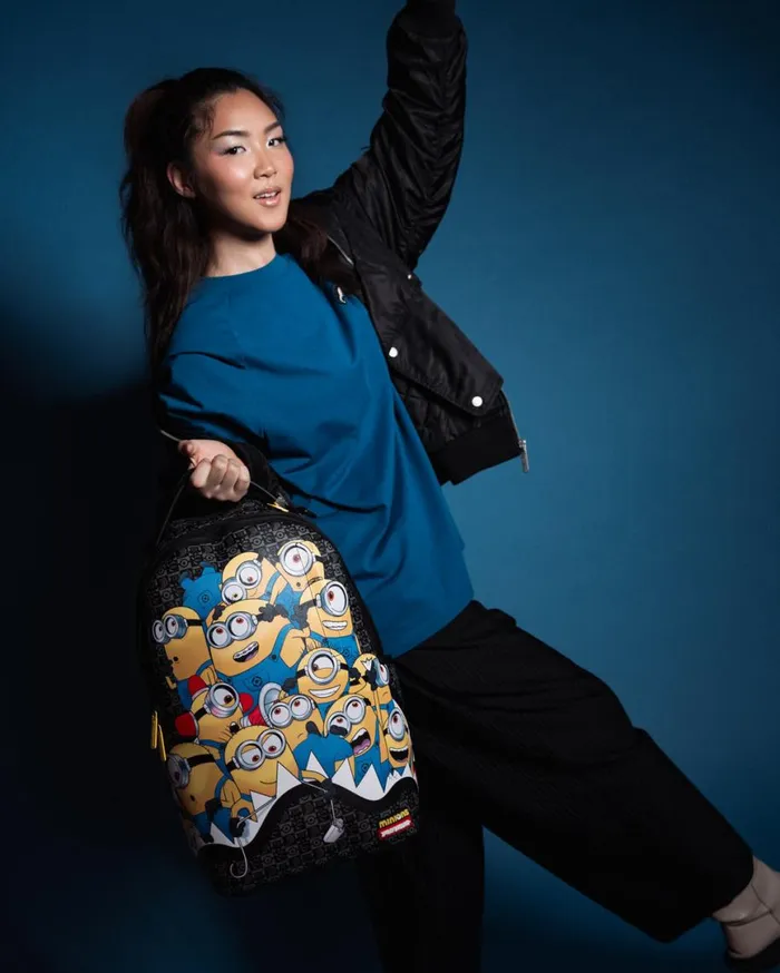 SPRAYGROUND Backpacks MINIONS OBEY THE SHARK 8211 Universal SPRAYGROUND Backpacks MINIONS OBEY THE SHARK 8211 Universal