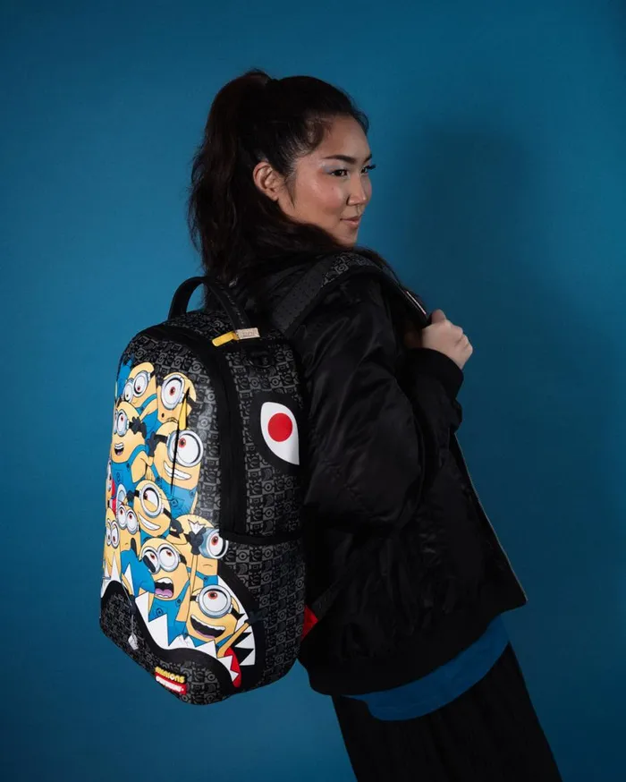 SPRAYGROUND Backpacks MINIONS OBEY THE SHARK 8211 Universal SPRAYGROUND Backpacks MINIONS OBEY THE SHARK 8211 Universal