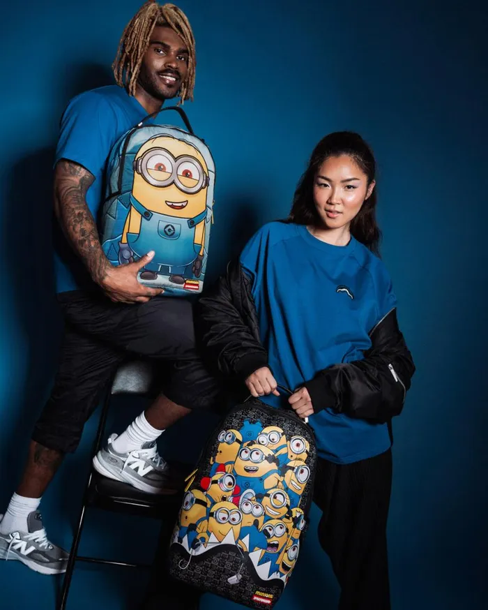 SPRAYGROUND Backpacks MINIONS OBEY THE SHARK 8211 Universal SPRAYGROUND Backpacks MINIONS OBEY THE SHARK 8211 Universal