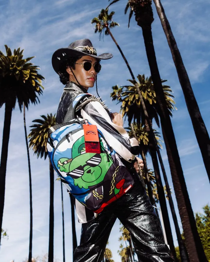 SPRAYGROUND Backpacks MONEY BEAR TOO SKOOL FOR COOL DLXSR BACKPACK 8211 Universal