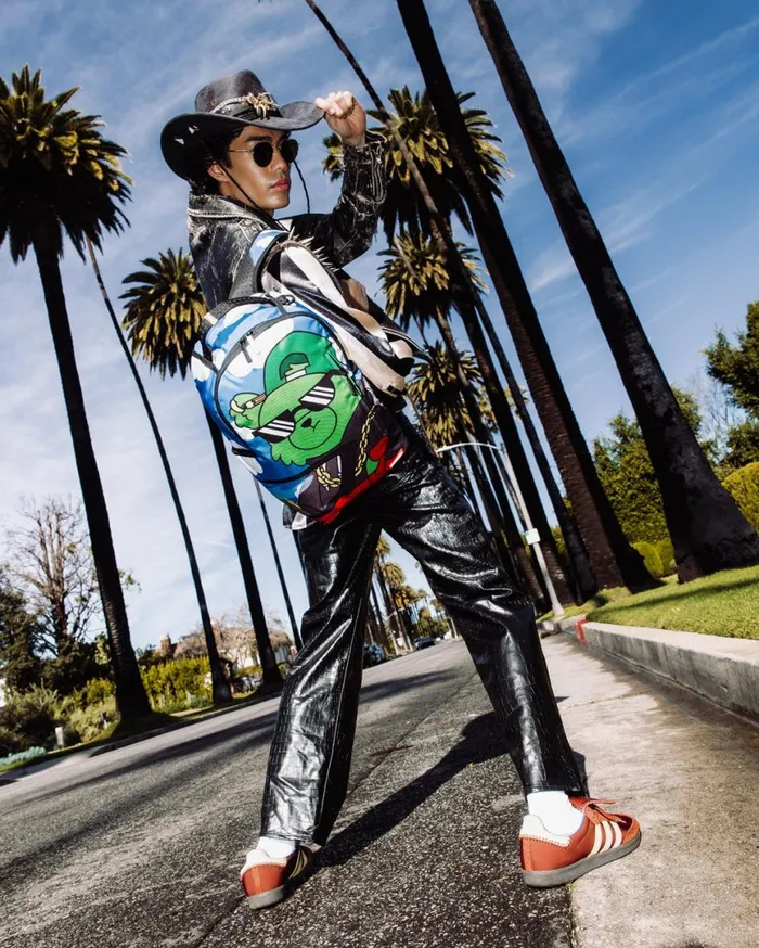 SPRAYGROUND Backpacks MONEY BEAR TOO SKOOL FOR COOL DLXSR BACKPACK 8211 Universal