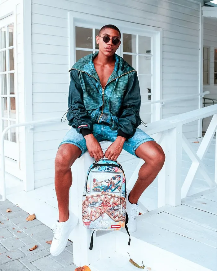 SPRAYGROUND Backpacks MUSEUM OF SPRAYGROUND BACKPACK DLXV 8211 Universal SPRAYGROUND Backpacks MUSEUM OF SPRAYGROUND BACKPACK DLXV 8211 Universal