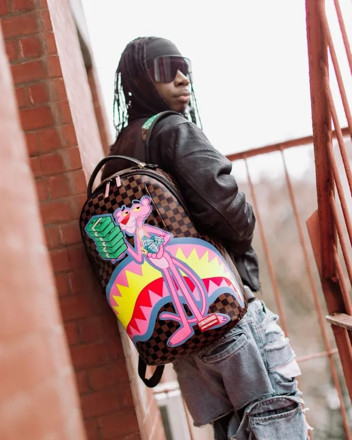 SPRAYGROUND Backpacks PINK PANTHER WE OUT HERE 8211 Universal SPRAYGROUND Backpacks PINK PANTHER WE OUT HERE 8211 Universal
