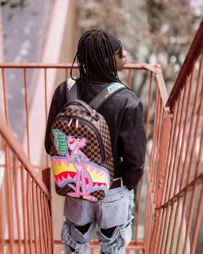 SPRAYGROUND Backpacks PINK PANTHER WE OUT HERE 8211 Universal SPRAYGROUND Backpacks PINK PANTHER WE OUT HERE 8211 Universal
