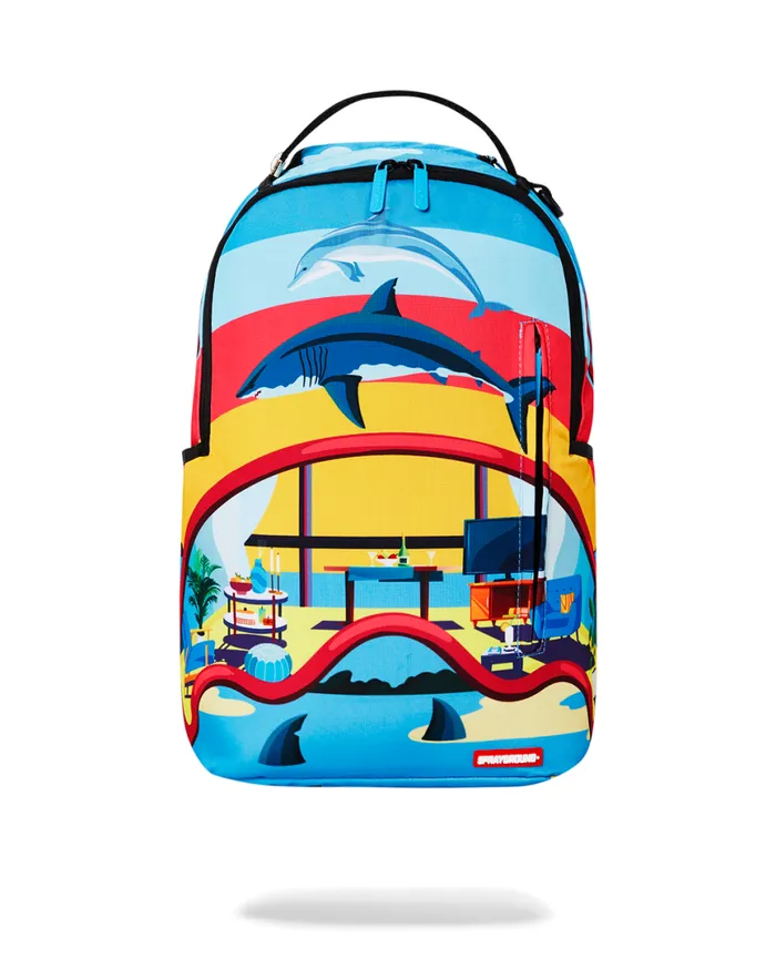 SPRAYGROUND Backpacks REALTOR SHARK DLXSR BACKPACK 8211 Universal