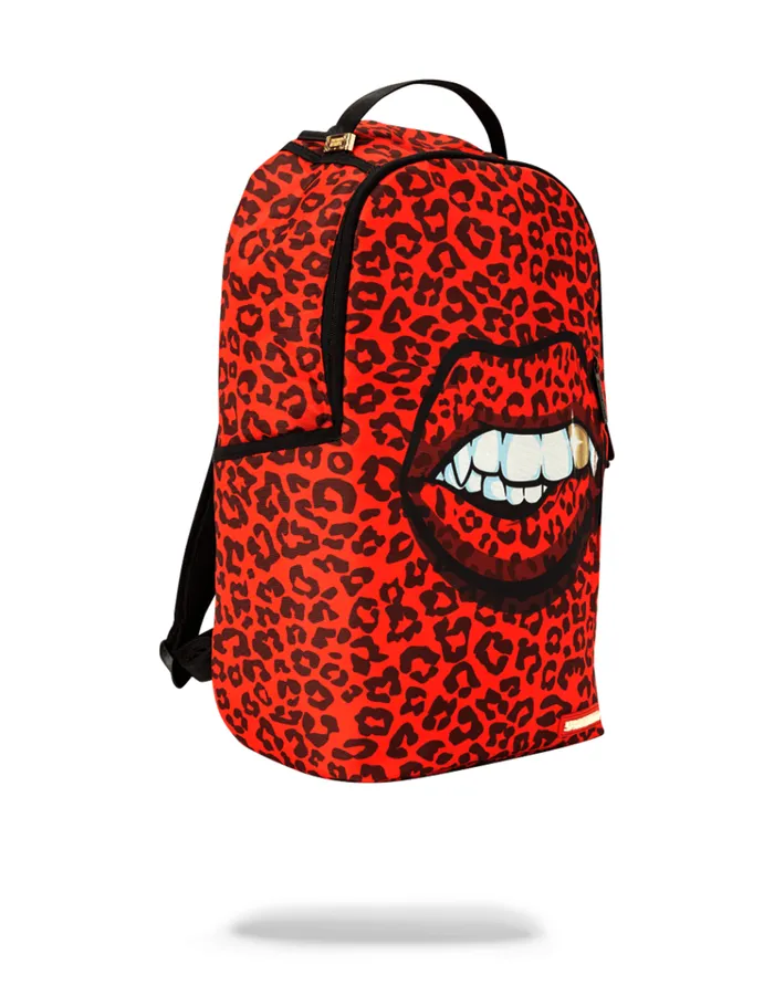 SPRAYGROUND Backpacks RED LEOPARD LIPS 8211 Universal SPRAYGROUND Backpacks RED LEOPARD LIPS 8211 Universal