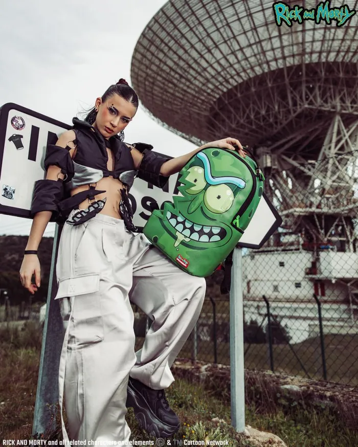 SPRAYGROUND Backpacks RICK and MORTY PICKLE SHARKBITE BACKPACK DLXV 8211 Universal