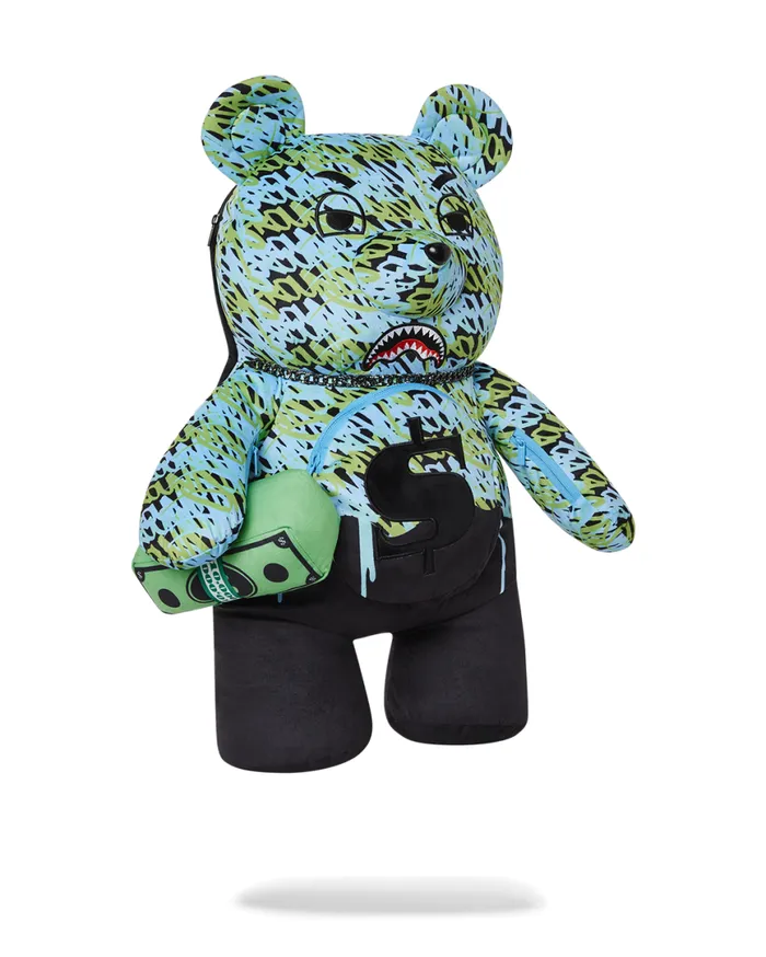SPRAYGROUND Backpacks ROUGE THE GAWD MONEYBEAR TEDDYBEAR BACKPACK 8211 Universal