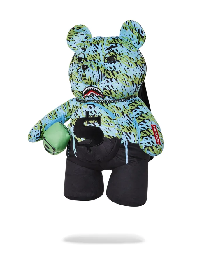 SPRAYGROUND Backpacks ROUGE THE GAWD MONEYBEAR TEDDYBEAR BACKPACK 8211 Universal