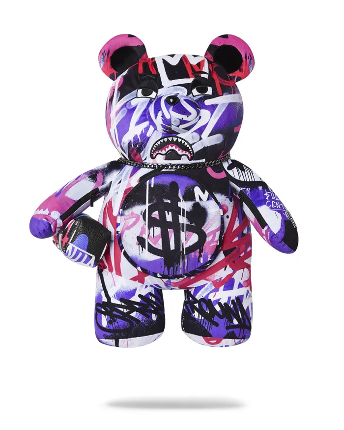 SPRAYGROUND Backpacks SHARK ATELIER MONEYBEAR TEDDYBEAR BACKPACK 8211 Universal