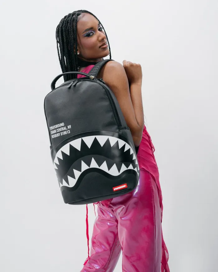 SPRAYGROUND Backpacks SHARK CENTRAL BLKGRAY BACKPACK DLXV 8211 Universal SPRAYGROUND Backpacks SHARK CENTRAL BLKGRAY BACKPACK DLXV 8211 Universal