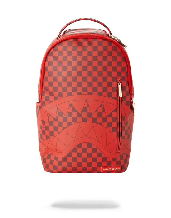 SPRAYGROUND Backpacks SHARKS IN PARIS RED CHECKERED EDITION 8211 Universal SPRAYGROUND Backpacks SHARKS IN PARIS RED CHECKERED EDITION 8211 Universal