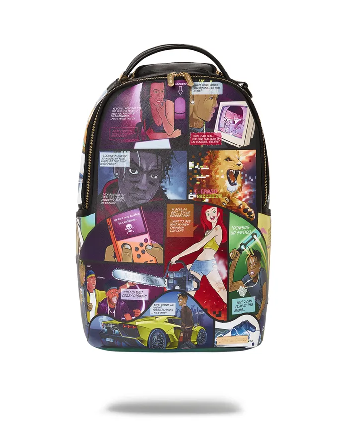 SPRAYGROUND Backpacks SOULJA BOY COMIC LIFE 8211 Universal