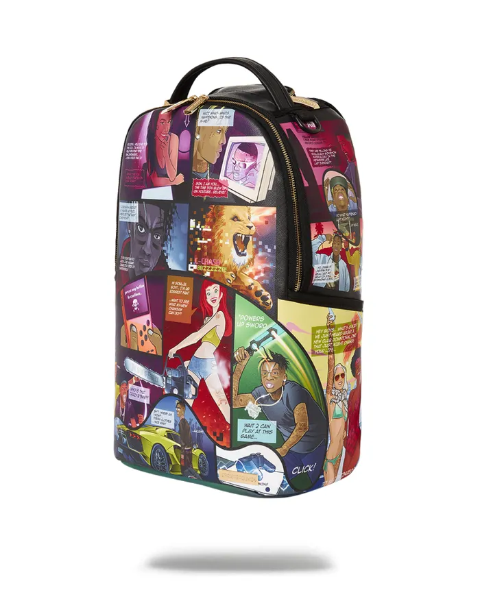SPRAYGROUND Backpacks SOULJA BOY COMIC LIFE 8211 Universal SPRAYGROUND Backpacks SOULJA BOY COMIC LIFE 8211 Universal