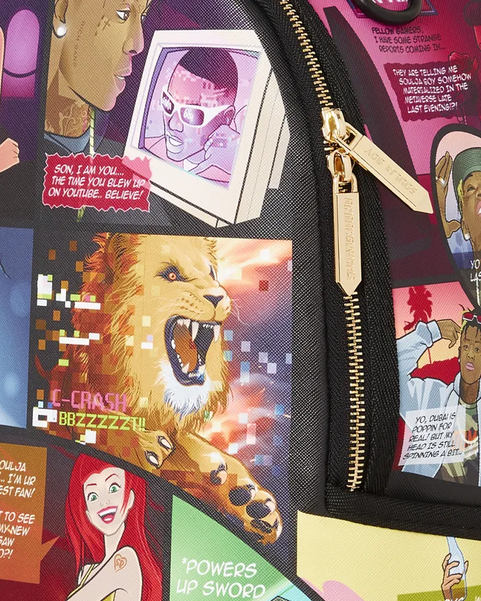 SPRAYGROUND Backpacks SOULJA BOY COMIC LIFE 8211 Universal SPRAYGROUND Backpacks SOULJA BOY COMIC LIFE 8211 Universal