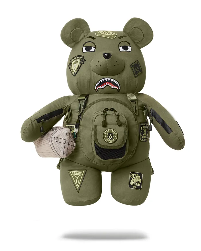 SPRAYGROUND Backpacks SPECIAL OPS FULL THROTTLE MONEYBEAR TEDDYBEAR BACKPACK 8211 Universal