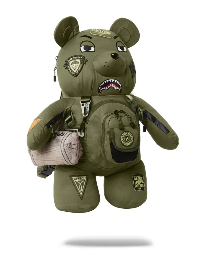 SPRAYGROUND Backpacks SPECIAL OPS FULL THROTTLE MONEYBEAR TEDDYBEAR BACKPACK 8211 Universal SPRAYGROUND Backpacks SPECIAL OPS FULL THROTTLE MONEYBEAR TEDDYBEAR BACKPACK 8211 Universal