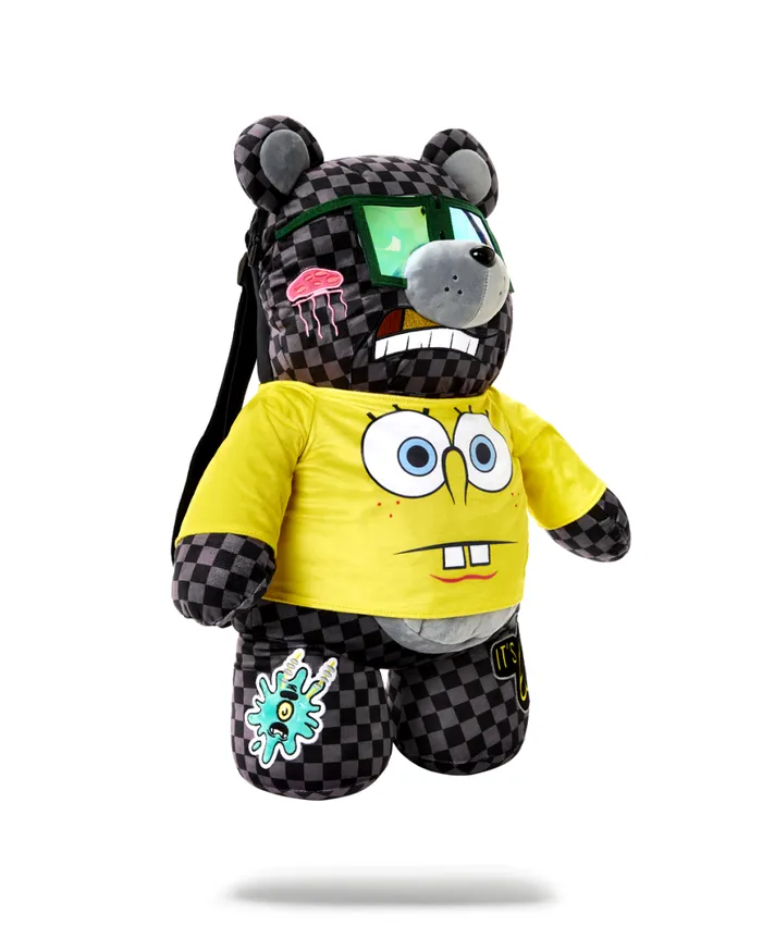 SPRAYGROUND Backpacks SPONGEBOB MONEYBEAR TEDDYBEAR BACKPACK 8211 Universal