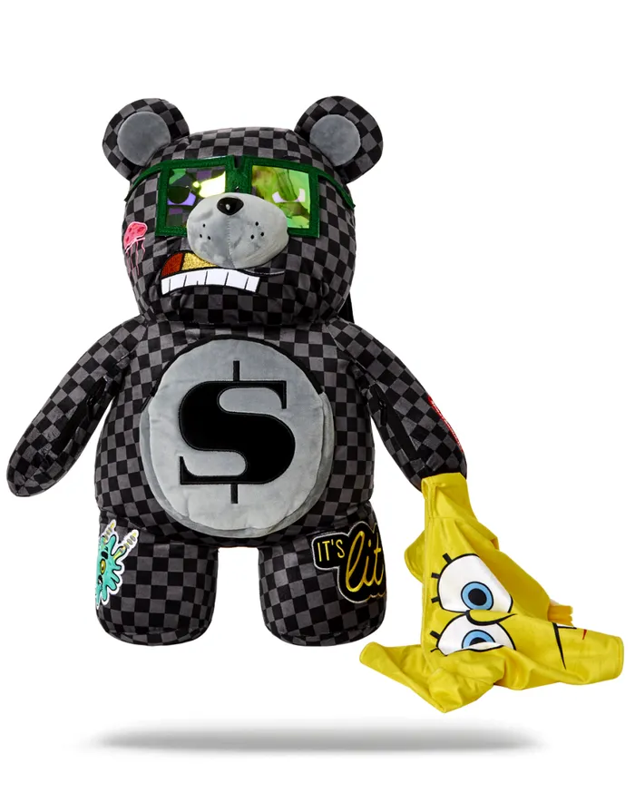 SPRAYGROUND Backpacks SPONGEBOB MONEYBEAR TEDDYBEAR BACKPACK 8211 Universal