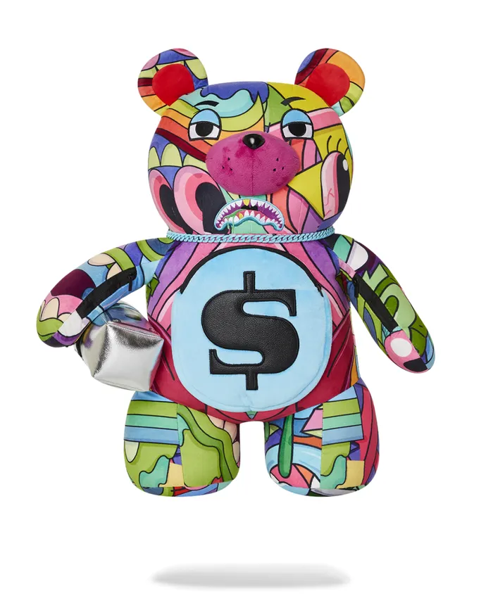SPRAYGROUND Backpacks STEADY TRIPPIN MONEYBEAR TEDDYBEAR BACKPACK 8211 Universal