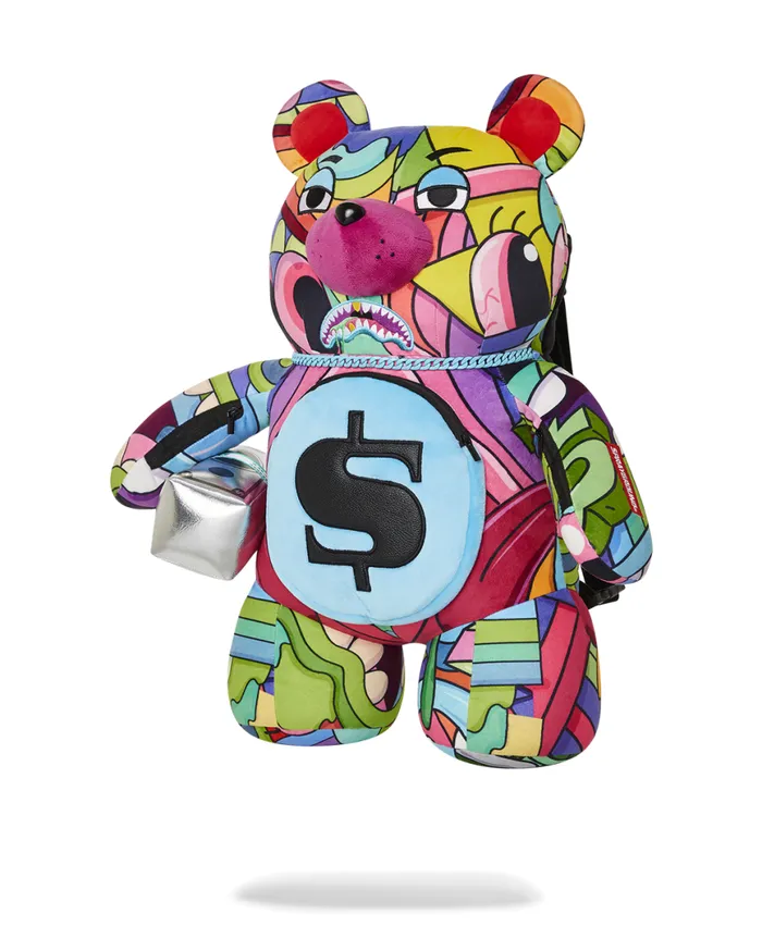 SPRAYGROUND Backpacks STEADY TRIPPIN MONEYBEAR TEDDYBEAR BACKPACK 8211 Universal SPRAYGROUND Backpacks STEADY TRIPPIN MONEYBEAR TEDDYBEAR BACKPACK 8211 Universal