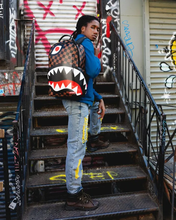 SPRAYGROUND Backpacks THE HANGOVER SHARK BACKPACK 8211 Universal SPRAYGROUND Backpacks THE HANGOVER SHARK BACKPACK 8211 Universal