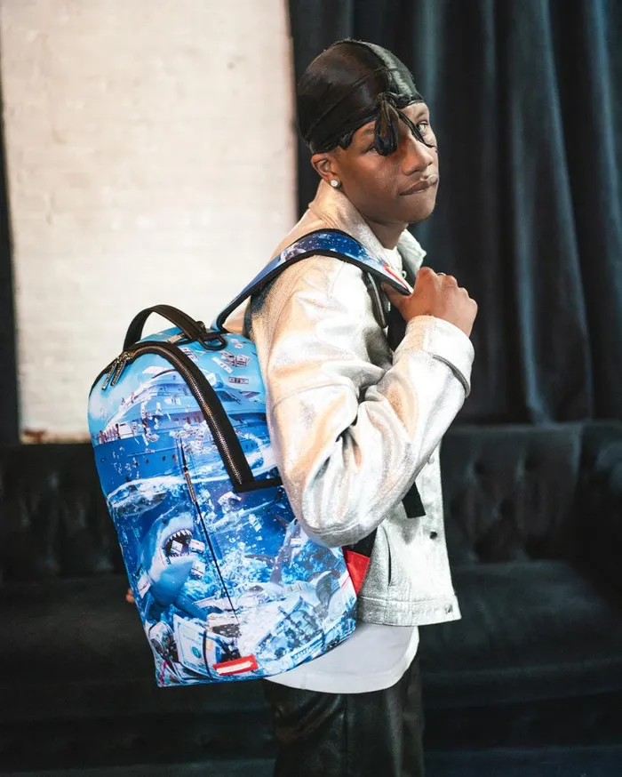 SPRAYGROUND Backpacks THE SHARK PARTY BACKPACK DLXV 8211 Universal SPRAYGROUND Backpacks THE SHARK PARTY BACKPACK DLXV 8211 Universal