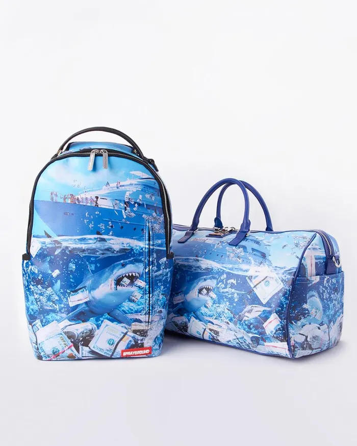 SPRAYGROUND Backpacks THE SHARK PARTY BACKPACK DLXV 8211 Universal SPRAYGROUND Backpacks THE SHARK PARTY BACKPACK DLXV 8211 Universal