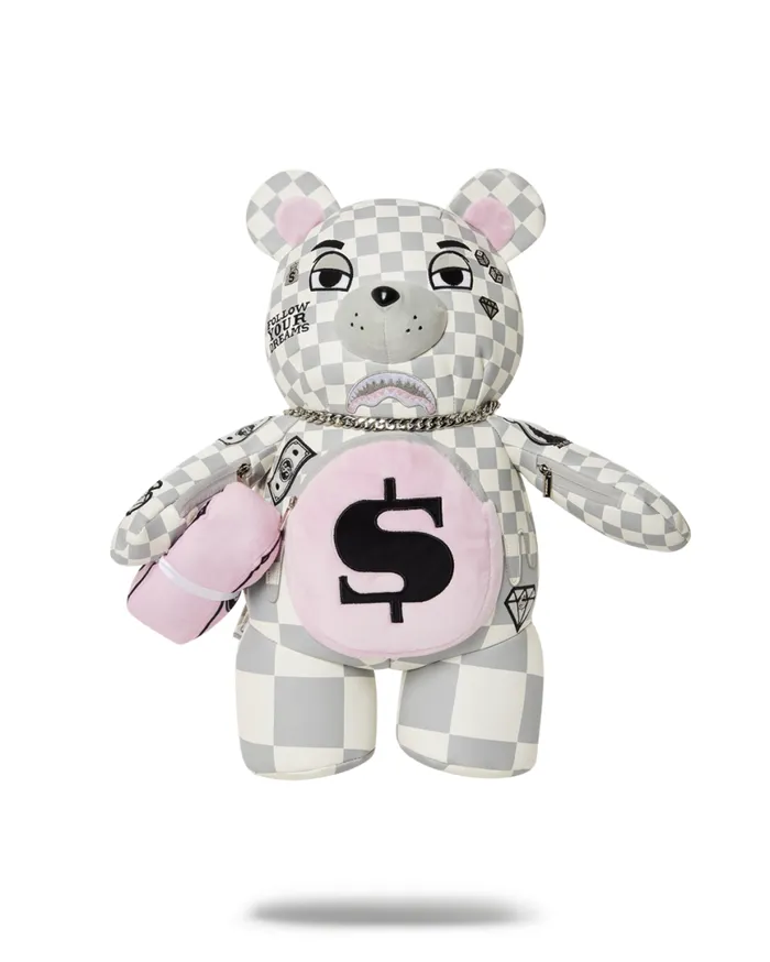 SPRAYGROUND Backpacks XTC LA PALAIS MEDIUM MONEYBEAR TEDDYBEAR BACKPACK 8211 Universal