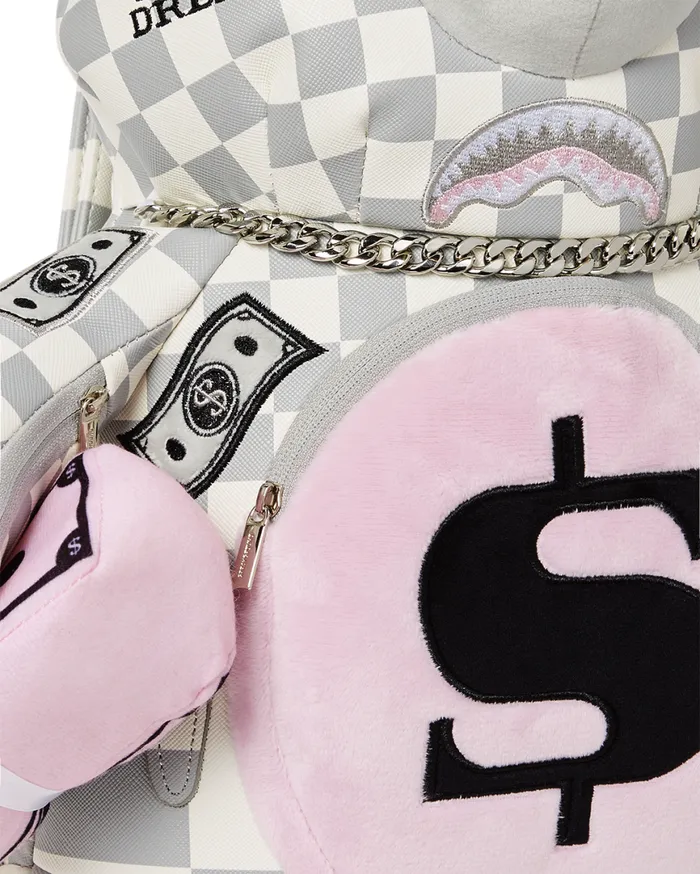 SPRAYGROUND Backpacks XTC LA PALAIS MEDIUM MONEYBEAR TEDDYBEAR BACKPACK 8211 Universal SPRAYGROUND Backpacks XTC LA PALAIS MEDIUM MONEYBEAR TEDDYBEAR BACKPACK 8211 Universal