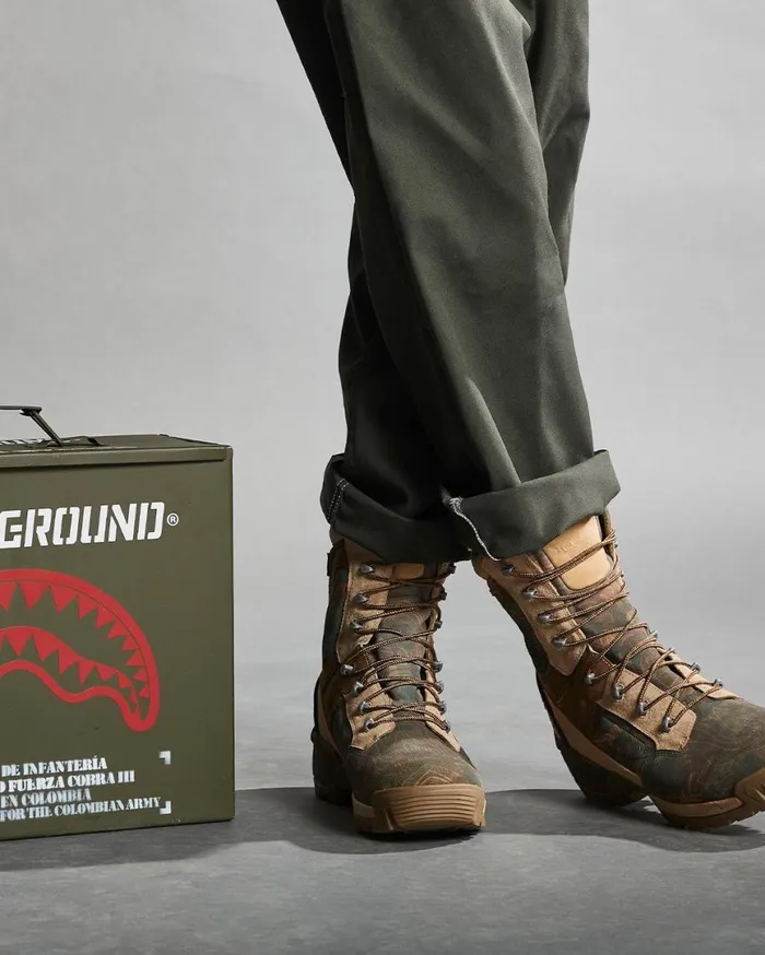 SPRAYGROUND Boots CAMO TERRAIN FUERZA COBRA PARATROOPER BOOTS 8211 MADE IN COLOMBIA NUMBERED 1280 PAIRS 8211 Universal