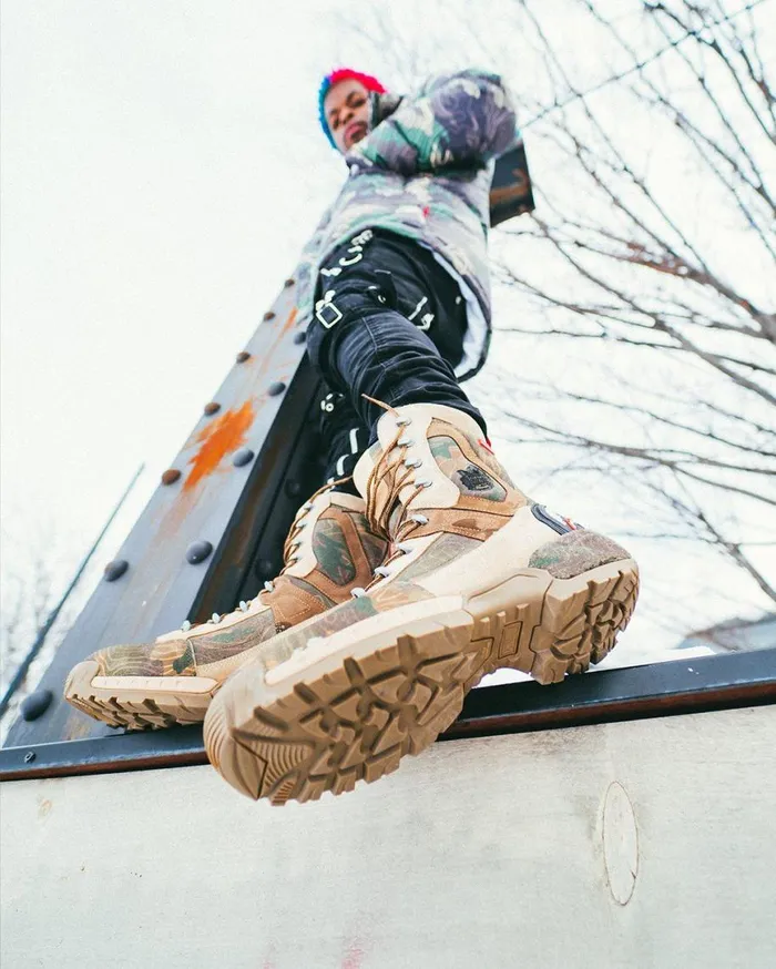 SPRAYGROUND Boots CAMO TERRAIN FUERZA COBRA PARATROOPER BOOTS 8211 MADE IN COLOMBIA NUMBERED 1280 PAIRS 8211 Universal