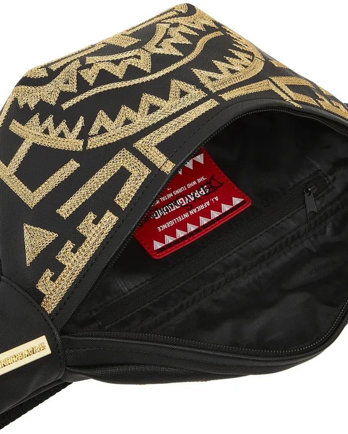 SPRAYGROUND Crossbodys AI8 AFRICAN INTELLIGENCE PATH TO THE FUTURE II SAVVY CROSSBODY 8211 Universal SPRAYGROUND Crossbodys AI8 AFRICAN INTELLIGENCE PATH TO THE FUTURE II SAVVY CROSSBODY 8211 Universal