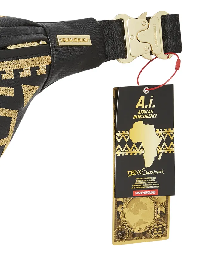SPRAYGROUND Crossbodys AI8 AFRICAN INTELLIGENCE PATH TO THE FUTURE II SAVVY CROSSBODY 8211 Universal SPRAYGROUND Crossbodys AI8 AFRICAN INTELLIGENCE PATH TO THE FUTURE II SAVVY CROSSBODY 8211 Universal