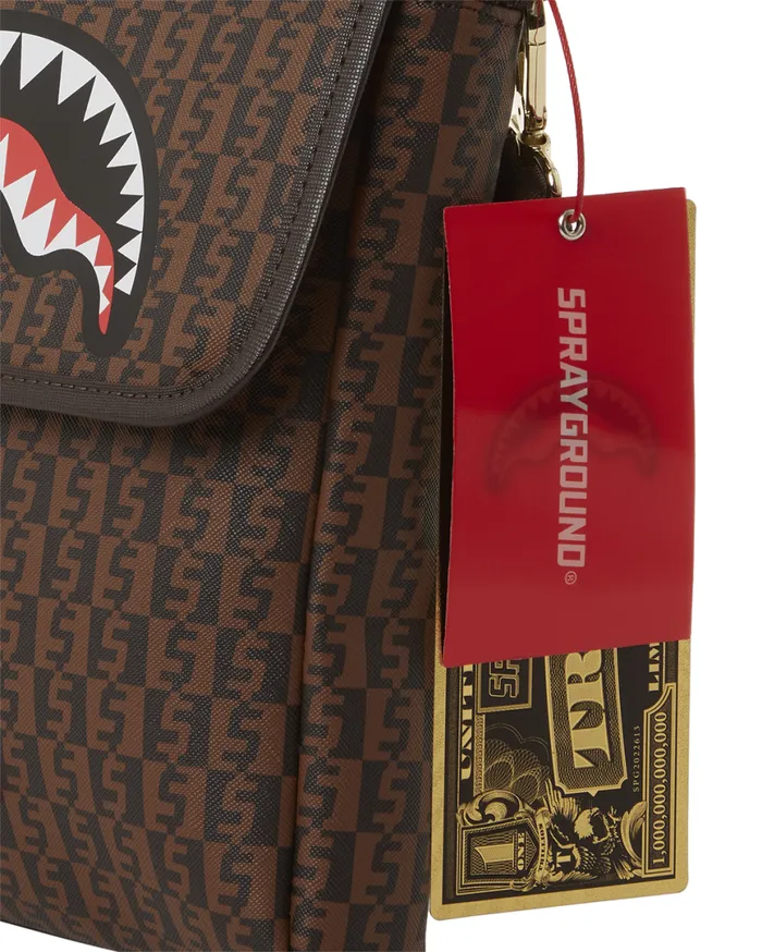 SPRAYGROUND Crossbodys CASHIN CHECKS SHOULDER BAG 8211 Universal