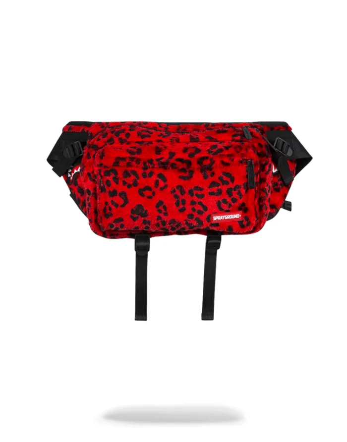 SPRAYGROUND Crossbodys RED LEOPARD CROSSBODY TRANSPORTER 8211 Universal